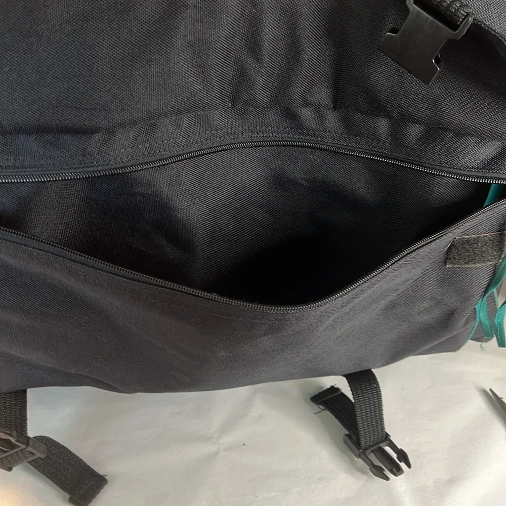 Olympia Black Large Duffel Bag